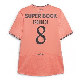 Herren Fußballbekleidung Porto Victor Froholdt #8 Auswärtstrikot 2025-26 Kurzarm